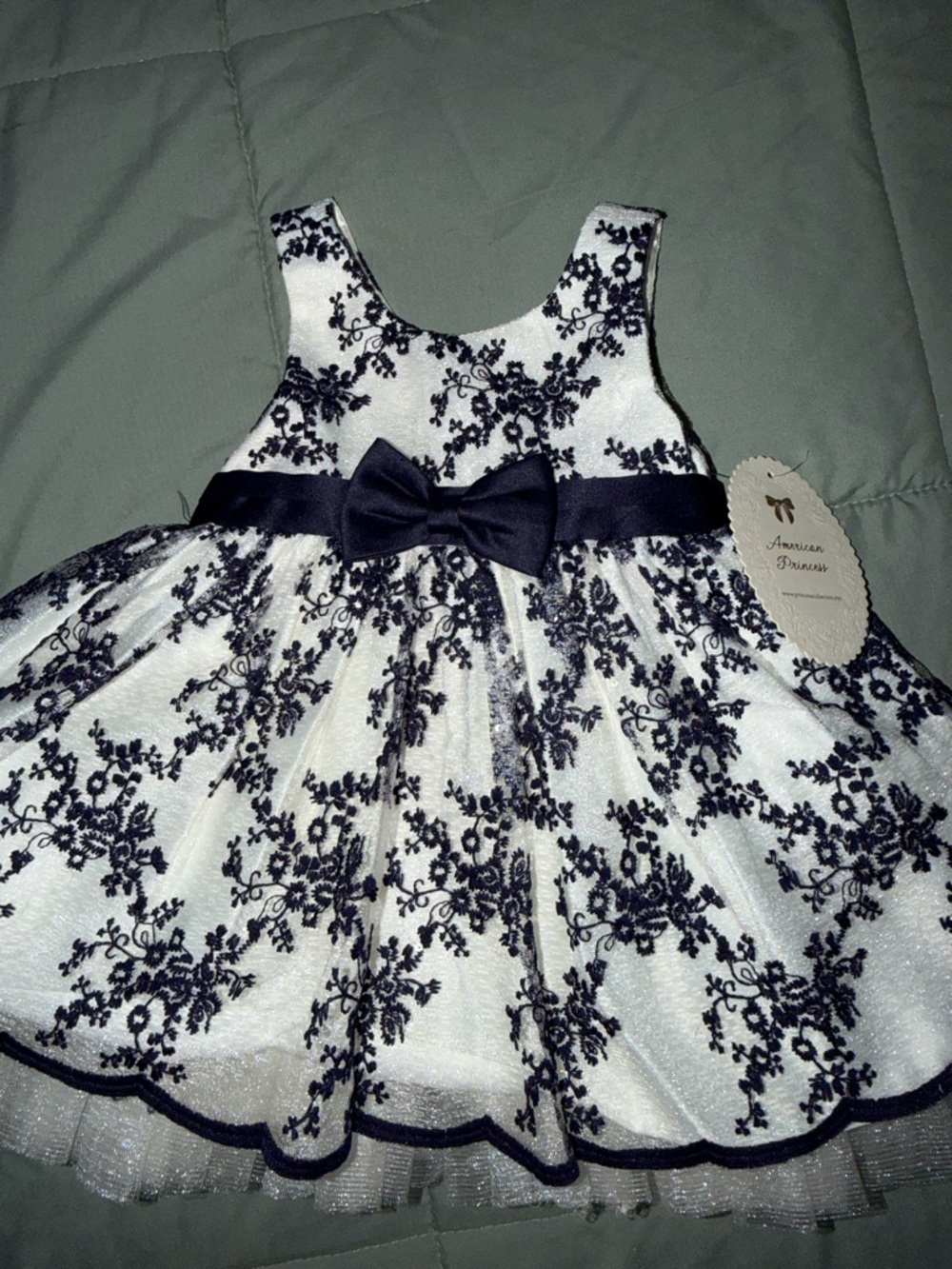 NWT American Princess social occasion dress.  18 mo